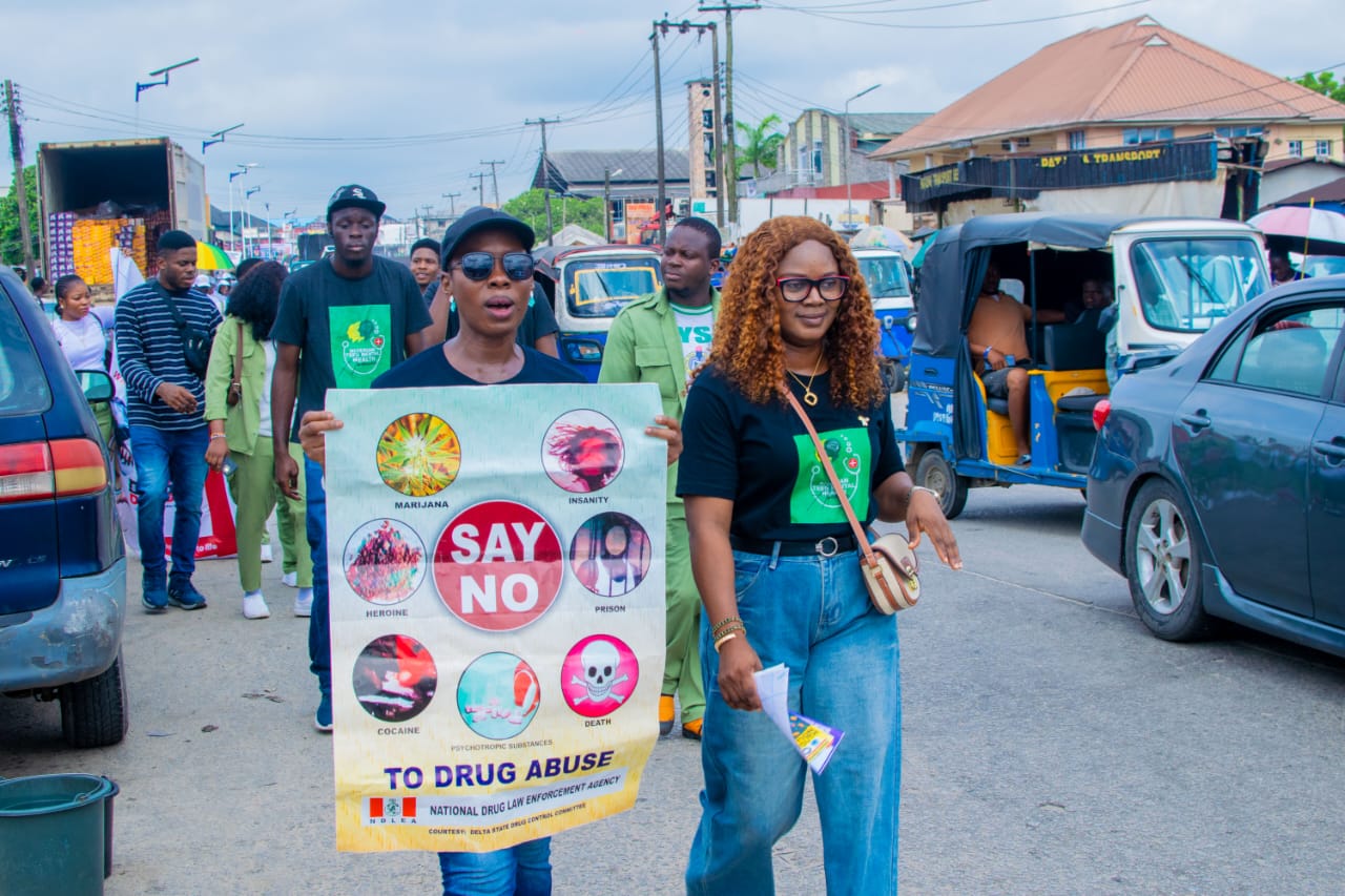 NDLEA Warri Command road walk - International Day Against Drug Abuse 2026, photo 9